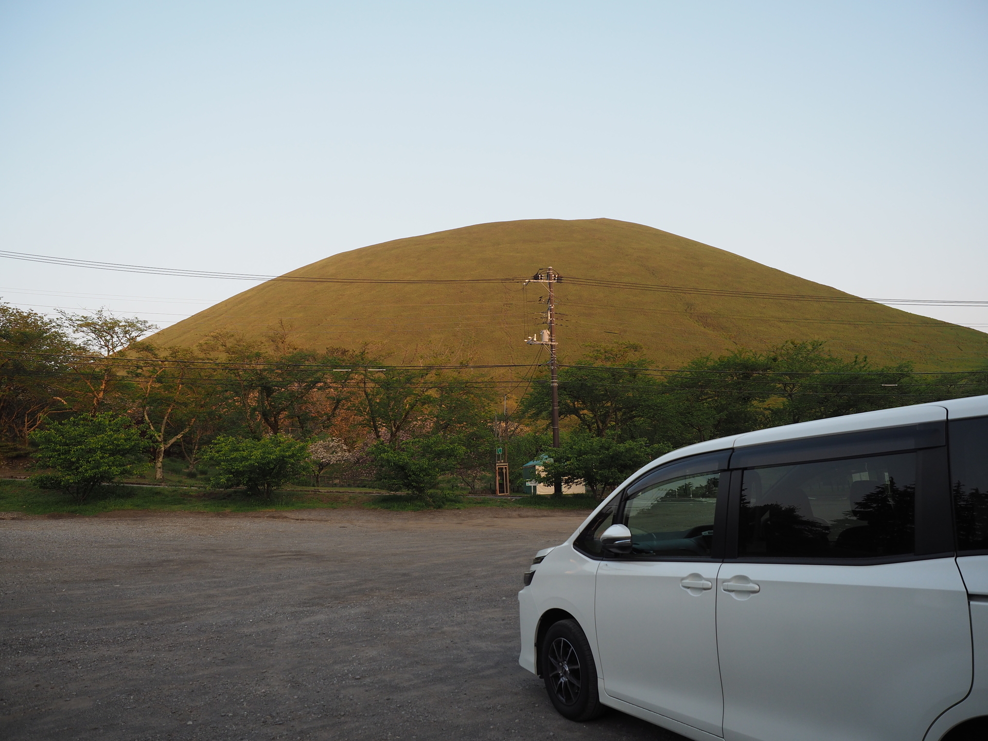 静岡県伊東市車中泊 その5 大室山の麓で車中泊することにした Voxyで行く車中泊